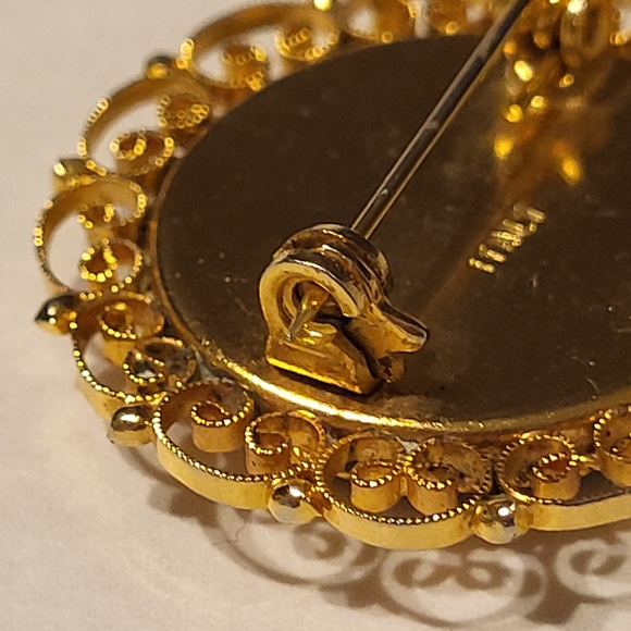 Vintage Micro Mosaic Brooch - Picture 6 of 7